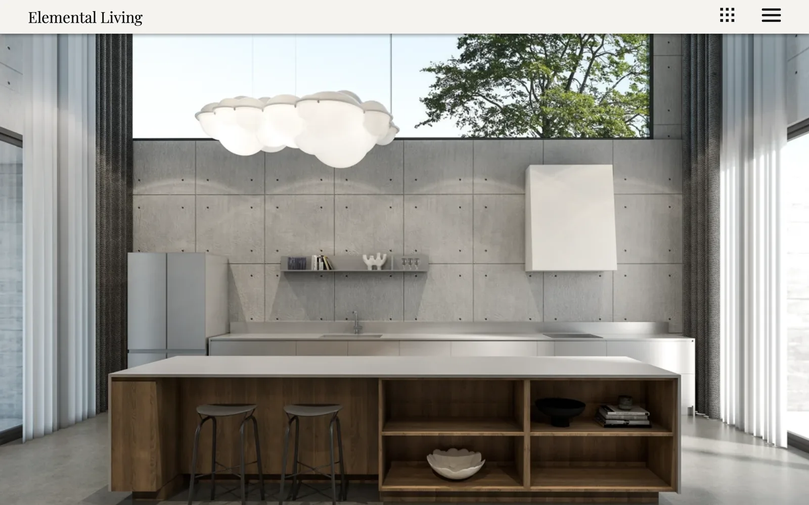 Elemental Living website